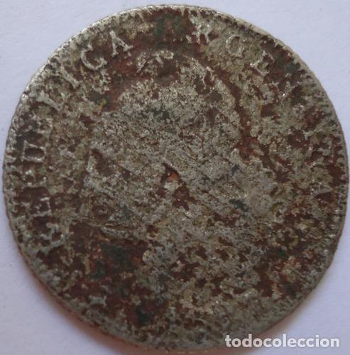 Monedas antiguas de Am&eacute;rica: argentina 20 centavos 1897 - Foto 1