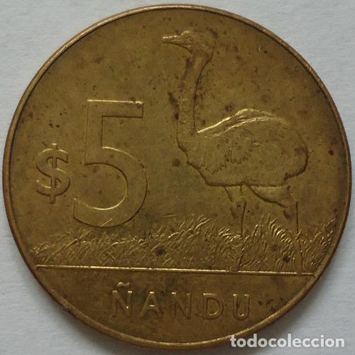 Monedas antiguas de Am&eacute;rica: uruguay 5 pesos 2014 b - Foto 1