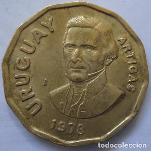 Monedas antiguas de Am&eacute;rica: uruguay 1 peso 1978 - Foto 1