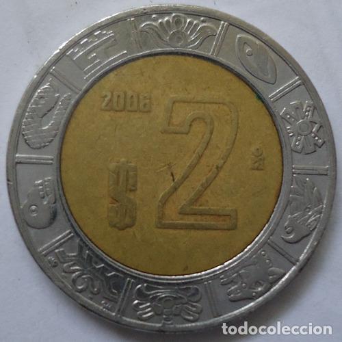 Monedas antiguas de Am&eacute;rica: mexico 2 pesos 2006 - Foto 1