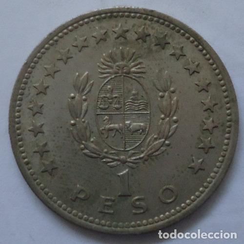 Monedas antiguas de Am&eacute;rica: uruguay 1 peso 1960 - Foto 1