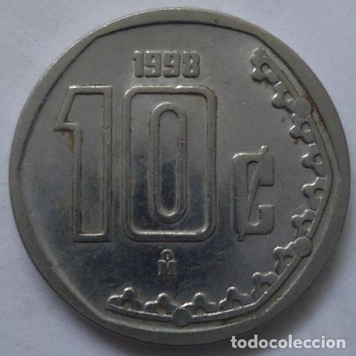 Monedas antiguas de Am&eacute;rica: mexico 10 centavos 1998 - Foto 1