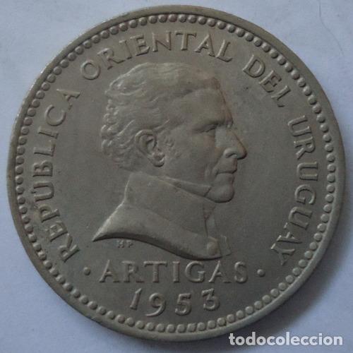Monedas antiguas de Am&eacute;rica: uruguay 10 centesimos 1953 - Foto 1