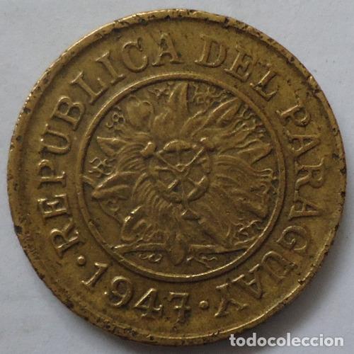 Monedas antiguas de Am&eacute;rica: paraguay 5 centimos 1947 - Foto 1