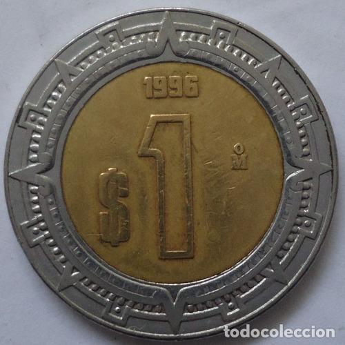 Monedas antiguas de Am&eacute;rica: mexico 1 peso 1996 - Foto 1