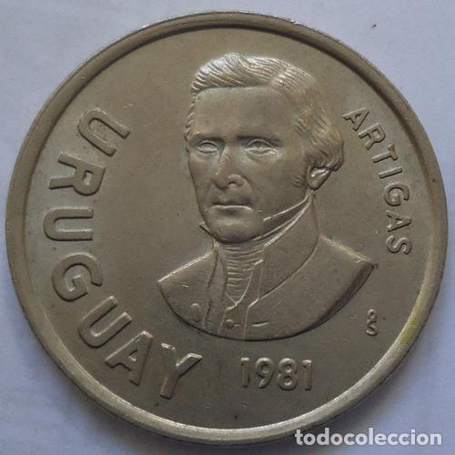 Monedas antiguas de Am&eacute;rica: uruguay 10 pesos 1981 - Foto 1