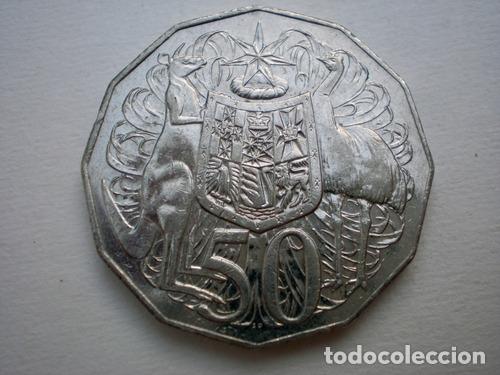 Monedas antiguas de Am&eacute;rica: moneda australia 50 pence 2008 - Foto 1