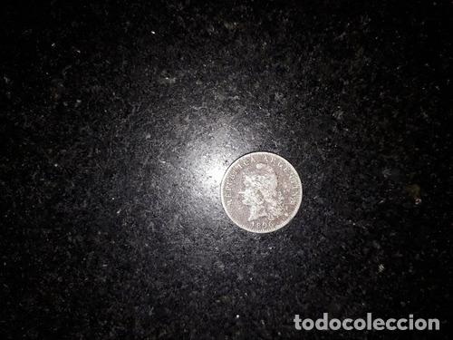 Monedas antiguas de Am&eacute;rica: moneda argentina 20 centavos 1896 - Foto 1