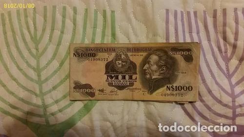 Monedas antiguas de Am&eacute;rica: billetes de dinero de uruguay - Foto 1