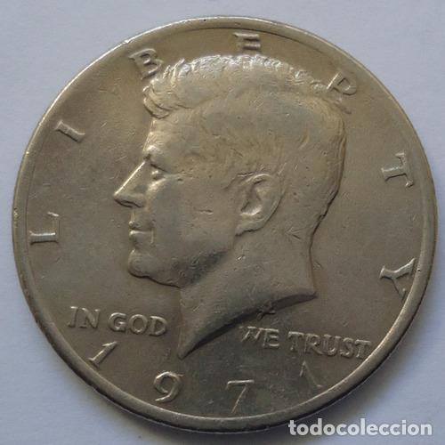 Monedas antiguas de Am&eacute;rica: eeuu half dolar 1971 a - Foto 1