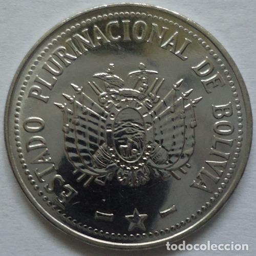 Monedas antiguas de Am&eacute;rica: bolivia 20 centavos 2012 - Foto 1