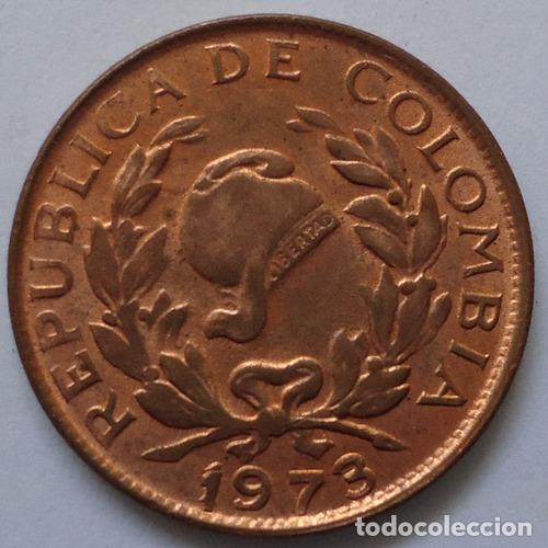 Monedas antiguas de Am&eacute;rica: colombia 5 centavos 1973 - Foto 1