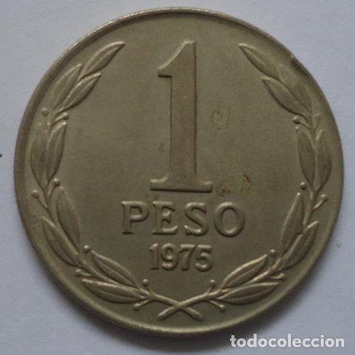 Monedas antiguas de Am&eacute;rica: chile 1 peso 1975 - Foto 1