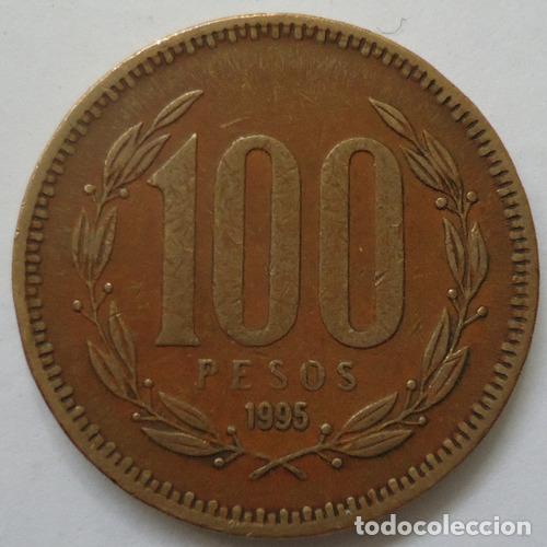 Monedas antiguas de Am&eacute;rica: chile 100 pesos 1995 - Foto 1