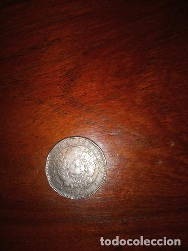 Monedas antiguas de Am&eacute;rica: moneda argentina dos centavos 1884 - Foto 1