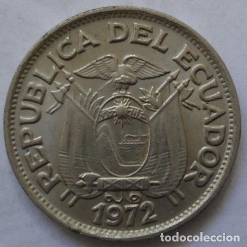 Monedas antiguas de Am&eacute;rica: ecuador 10 centavos 1972 d72 - Foto 1