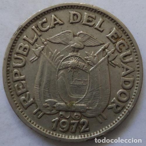 Monedas antiguas de Am&eacute;rica: ecuador 10 centavos 1972 b72 - Foto 1