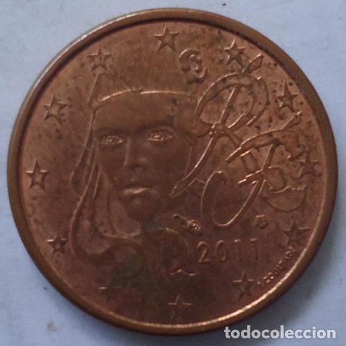 Monedas antiguas de Am&eacute;rica: francia 1 cent 2011 - Foto 1