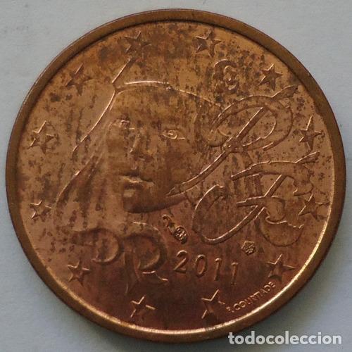 Monedas antiguas de Am&eacute;rica: francia 1 cent 2011 fc - Foto 1
