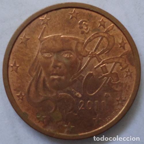 Monedas antiguas de Am&eacute;rica: francia 2 cent 2011 - Foto 1