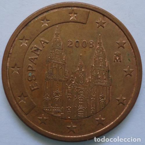 Monedas antiguas de Am&eacute;rica: espana 5 euro cent 2008 - Foto 1