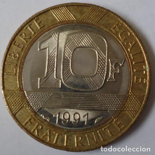 Monedas antiguas de Am&eacute;rica: francia 10 francos 1991 - Foto 1