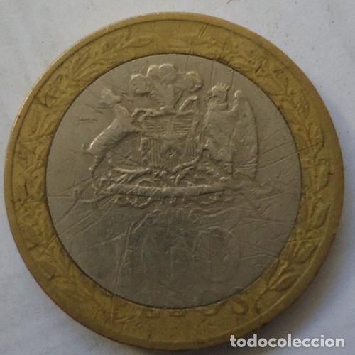 Monedas antiguas de Am&eacute;rica: chile 100 pesos 2006 b - Foto 1