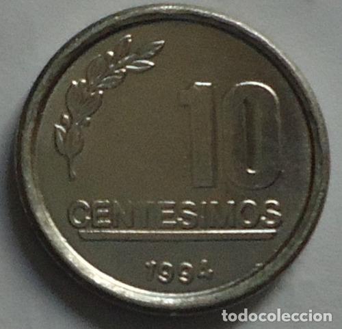 Monedas antiguas de Am&eacute;rica: uruguay 10 centimos 1994 - Foto 1