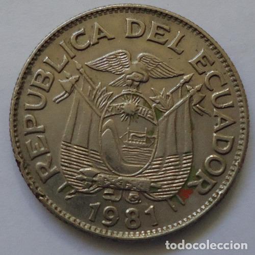 Monedas antiguas de Am&eacute;rica: ecuador 1 sucre 1981 - Foto 1