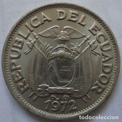 Monedas antiguas de Am&eacute;rica: ecuador 10 centavos 1972 c72 - Foto 1