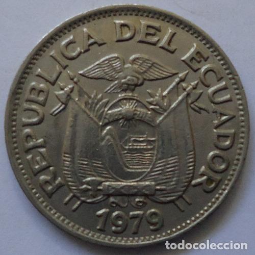Monedas antiguas de Am&eacute;rica: ecuador 50 centavos 1979 - Foto 1