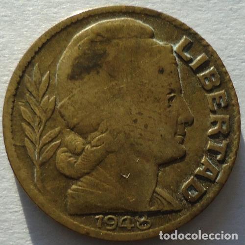 Monedas antiguas de Am&eacute;rica: argentina 10 centavos 1948 - Foto 1