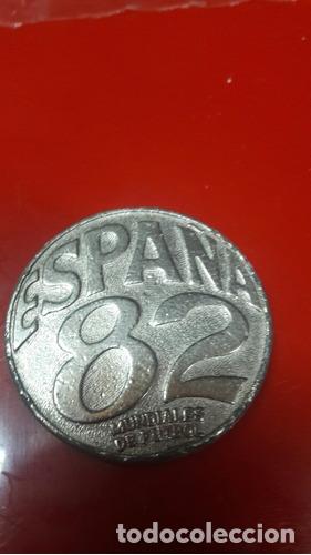 Monedas antiguas de Am&eacute;rica: medalla espana 1982 mundiales del mundo