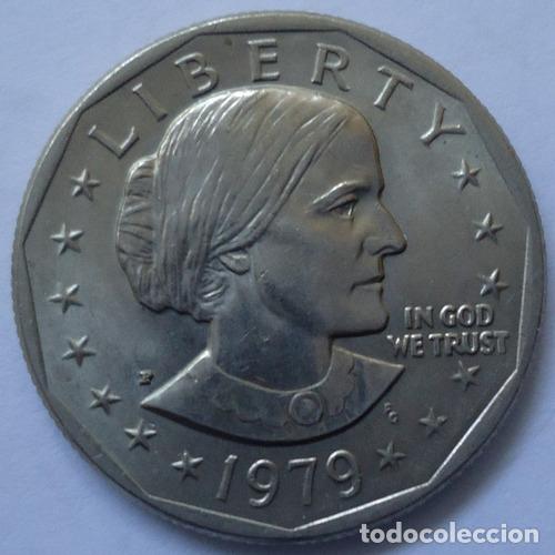 Monedas antiguas de Am&eacute;rica: eeuu one dollar 1979 a - Foto 1