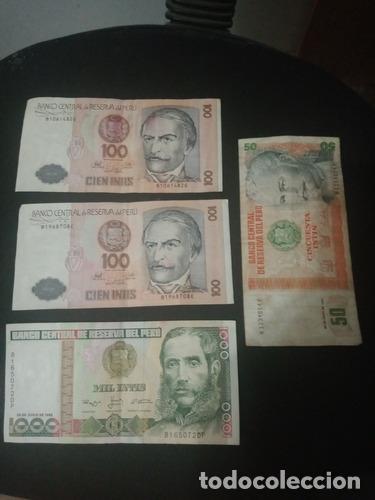 Monedas antiguas de Am&eacute;rica: billetes peru ano 1988 - Foto 1