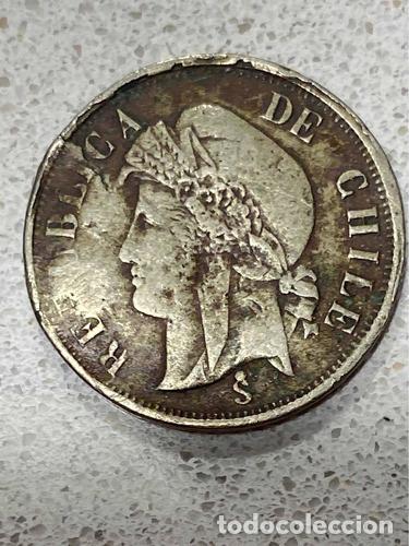 Monedas antiguas de Am&eacute;rica: chile 2 centavos 1871 - Foto 1