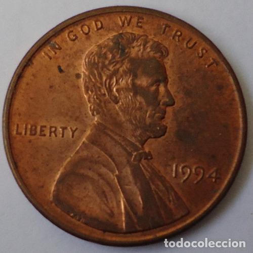 Monedas antiguas de Am&eacute;rica: eeuu one cent 1994 - Foto 1