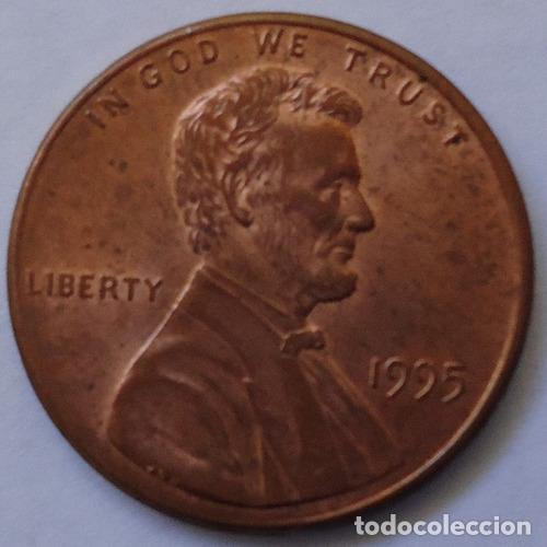 Monedas antiguas de Am&eacute;rica: eeuu one cent 1995 - Foto 1