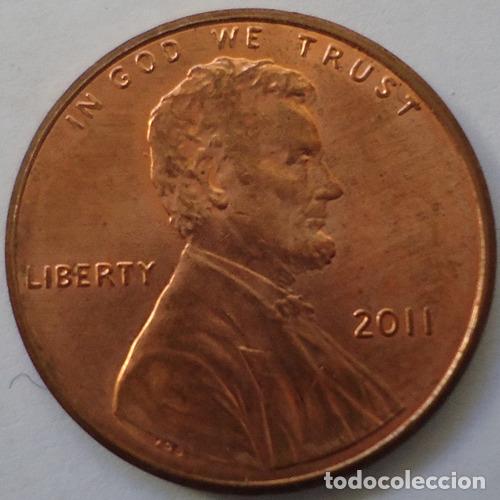 Monedas antiguas de Am&eacute;rica: eeuu one cent 2011 b - Foto 1