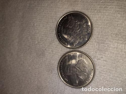Monedas antiguas de Am&eacute;rica: moneda dos pesos malvinas 2007 - Foto 1