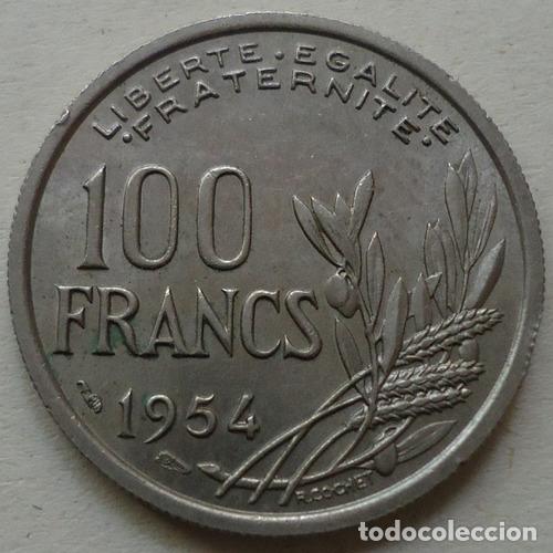 Monedas antiguas de Am&eacute;rica: francia 100 francos 1954 - Foto 1