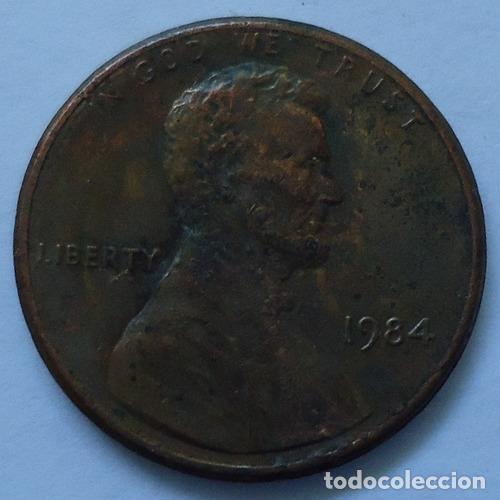 Monedas antiguas de Am&eacute;rica: eeuu one cent 1984 - Foto 1