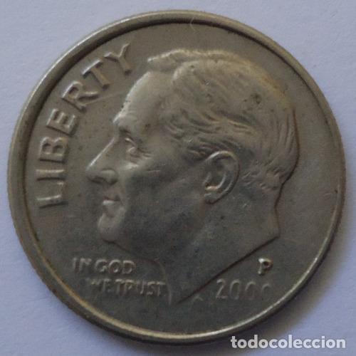 Monedas antiguas de Am&eacute;rica: eeuu one dime 2000 p c - Foto 1