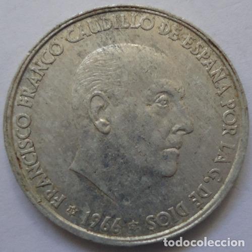 Monedas antiguas de Am&eacute;rica: espana 50 centimos 1966 b - Foto 1