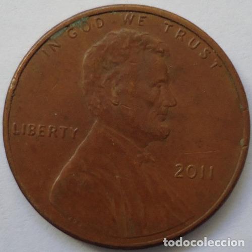 Monedas antiguas de Am&eacute;rica: eeuu one cent 2011 c - Foto 1