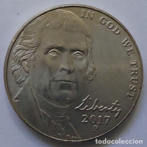 Monedas antiguas de Am&eacute;rica: eeuu five cent 2017 p b - Foto 1