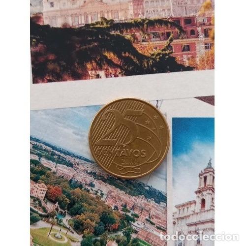 Monedas antiguas de Am&eacute;rica: brasil moneda de 25 centavos 2009 - Foto 1