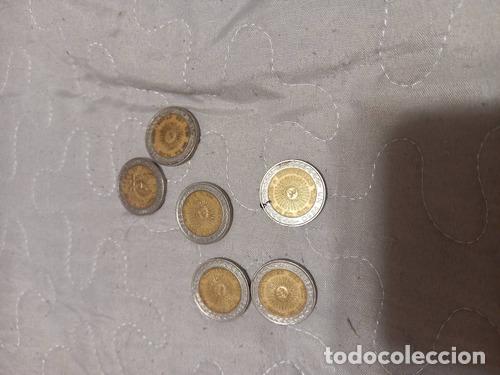 Monedas antiguas de Am&eacute;rica: monedas de argentina con error de tipeo - Foto 1