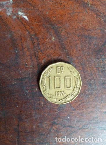 Monedas antiguas de Am&eacute;rica: moneda de chile 1974 - Foto 1