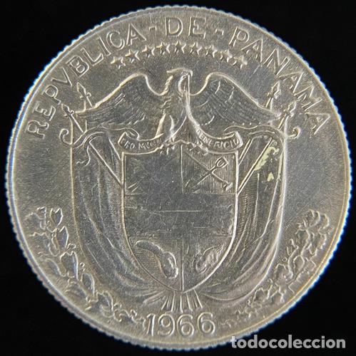 Monedas antiguas de Am&eacute;rica: panama 14 balboa 1966 vf - Foto 1